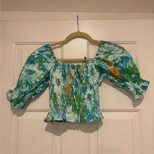 Faithful the Brand Ruched Crop Top